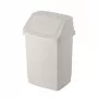 CURVER Click-it 50L šiukšliadėžė su pedalu, balta, 38,5x33,5x63,5 cm