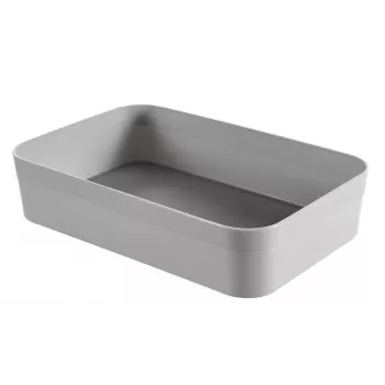 CURVER Infinity Recycled XL daiktadėžė 23x15x5 cm pilka