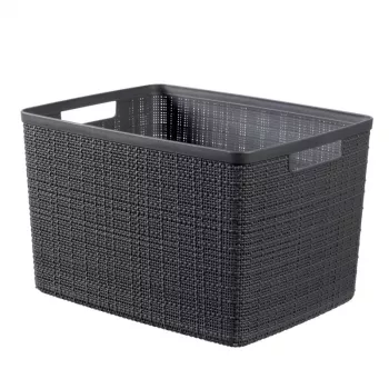 CURVER Pintinė Jute L 20L 36x28x23cm Tamsiai pilka