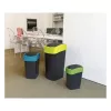 Curver Flip Bin 45L šiukšlių dėžė juoda/žalia