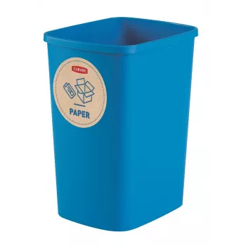 Curver Deco Flip Bin perdirbimo šiukšliadėžių rinkinys 3x10L mėlyna žalia geltona