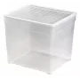CURVER tekstilinė dėžė su dangčiu 33L permatoma 39.5x34.2x34.3cm