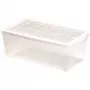 Curver Textile Box 5,7L permatoma dėžė su dangteliu, 34,3 x 19,5 x 12,5 cm