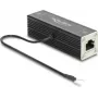 Delock RJ45 tinklo apsaugos nuo viršįtampių modulis Cat.6A, suderinamas su PoE++, 10 Gbps, ekranuotas, juodas