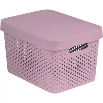 CURVER Recycled Infinity 17L mokyklinė kuprinė 36x27x22 cm rožinė