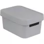 CURVER Infinity Recycled 4,5L daiktų dėžė 27x19x12 cm pilka