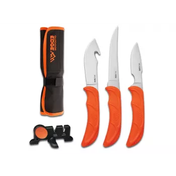 Outdoor Edge WildLite Roll Pack Set 8 dalių medžiojamųjų gyvūnų apdorojimo rinkinys