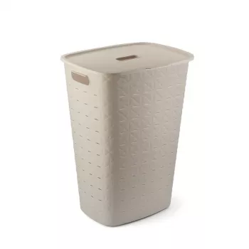 Curver Softex skalbinių dėžė 56L kreidinė balta