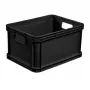 KEEEPER Robert 20L Euro konteineris, 400 x 300 x 220 mm, grafito, keliamoji galia 30 kg, sukraunamas, maistui saugus
