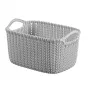 CURVER Pintinė Knit XS Stačiakampė 3L Šviesiai Pilka 25x18x14cm