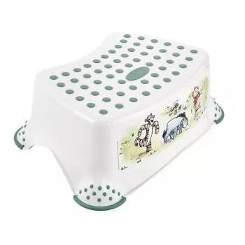 KEEEPER pakopinis suoliukas Tomek Winnie the Pooh 40,5x28,5x14 cm Baltas