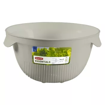 CURVER Kitchen Essentials piltuvas smėlio spalvos 130 mm su nuimamu sieteliu