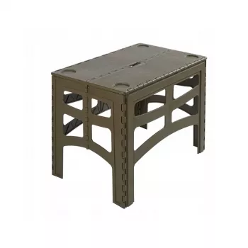 keeeper sulankstomas lauko stalas Timo L 70x45x55 cm alyvuogių spalvos, apkrova 80 kg