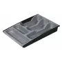 CURVER Modulo Nature stačiakampė patiekimo lėkštė 42x30x6,4 cm šiferio juoda