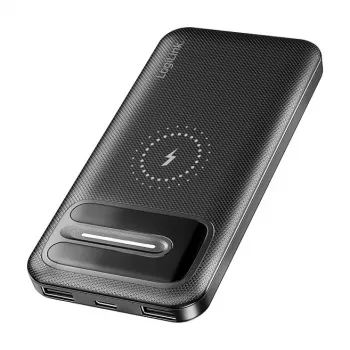 LogiLink PA0343RF belaidis maitinimo bankas 10000 mAh juodas