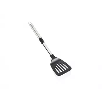 LEIFHEIT ProLine nailono mentelė su nerūdijančio plieno rankena, 33 cm, juoda