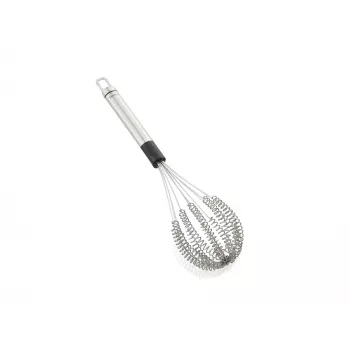 LEIFHEIT Speed Quirl M rankinis plaktuvas, nerūdijantis plienas, baltas/pilkas, 26 cm
