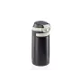 LEIFHEIT Thermo Mug Flip 350 ml juodas vakuuminis termosas su atidaromu dangteliu