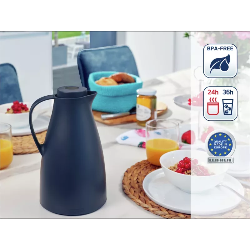 LEIFHEIT Thermos Harmonic Blue 1L vakuuminė termo karafė