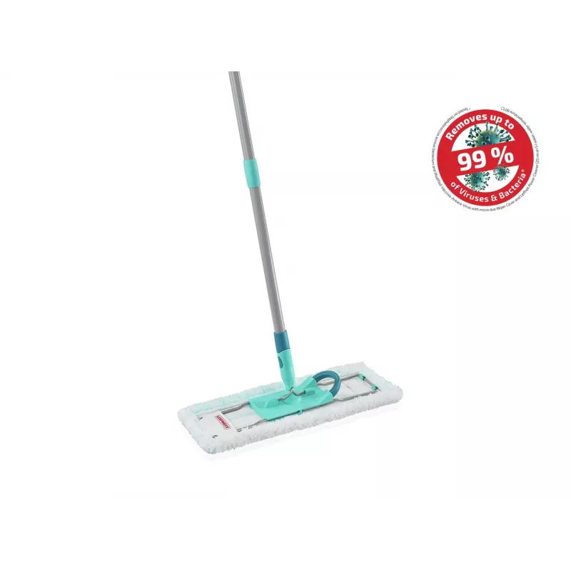 LEIFHEIT Profi XL Micro Duo 42 cm grindų šluota su sulankstoma rankena