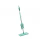 LEIFHEIT Picobello M Micro Duo grindų valytuvas su teleskopiniu kotu, 33 cm valymo plotis, žalia/balta