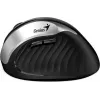 UNITEK Genius Ergo 8250S belaidė ergonominė pelė, 1600 DPI, juoda-sidabrinė