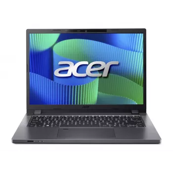 Acer TravelMate P2 TMP214-55-G2 14 inch WUXGA verslo nešiojamasis kompiuteris, Intel Core i5-120U, 32GB RAM, 512GB SSD, Wi-Fi 6E, Windows 11 Pro, juodas
