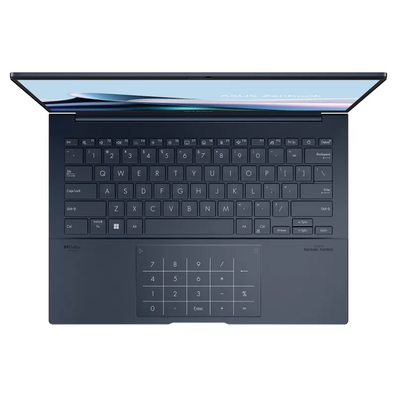 ASUS Zenbook 14 UX3405CA-ISSQD0X Intel Core Ultra 7 155H 16GB RAM 512GB SSD 14 inch OLED 2.8K 120Hz Windows 11 Pro vokiška QWERTZ Ponder Blue