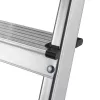 Hailo L40 StandardLine 4 pakopų aliuminio saugos laiptinės su daugiafunkciu padėklu, 150 kg apkrova, EN 131