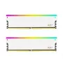 V-Color Manta XSky RGB 32GB (2x16GB) DDR5-6000 CL28 AMD EXPO balta stalinio kompiuterio atminties rinkinys