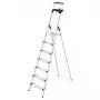 HAILO L85 ComfortLine aliumininės buitinės kopėčios, 7 pakopų, 150 kg, EN 131