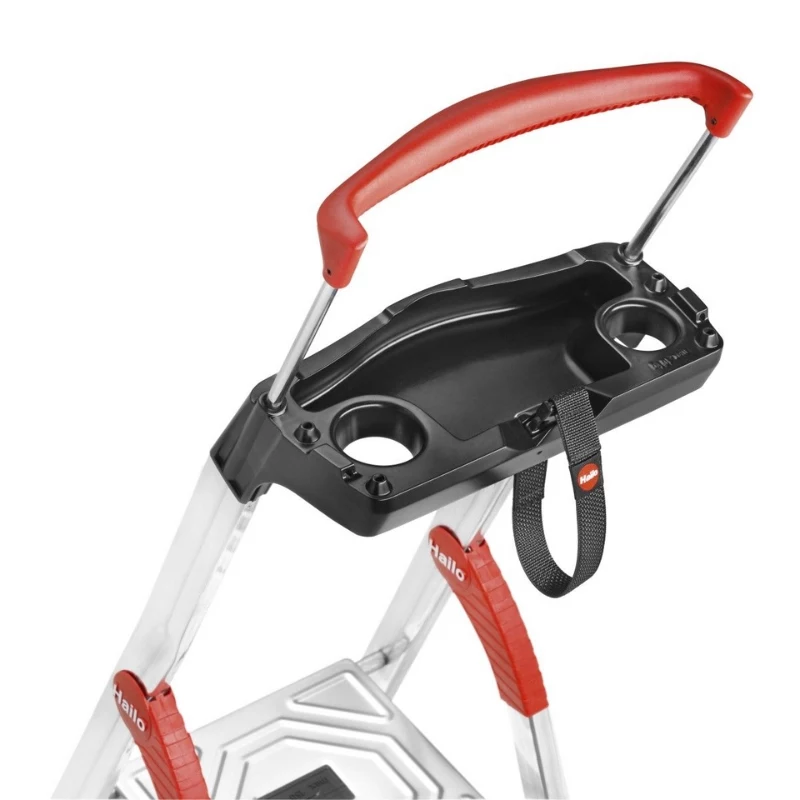 HAILO L85 ComfortLine aliumininės buitinės kopėčios, 7 pakopų, 150 kg, EN 131