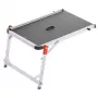 HAILO TP2 Pro laiptinė platforma - reguliuojama aliuminio darbo platforma laiptams, 150 kg, EN 131