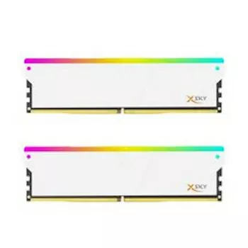 V-Color Manta XSky RGB 32GB (2x16GB) DDR5-6000 CL36 AMD EXPO balta stalinio kompiuterio atminties rinkinys