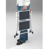 HAILO Sulankstomas laiptelis MK60 StandardLine Plieninis 2 Pakopų Baltas