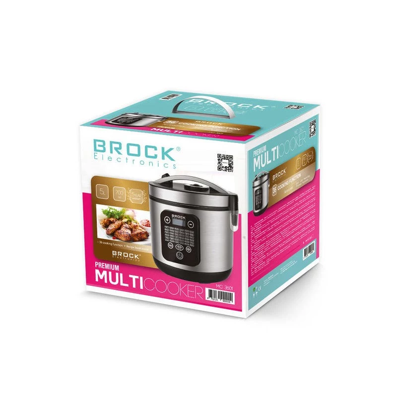 BROCK MC3601 Daugiafunkcis puodas 5L 700W