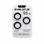 Evelatus Armor Series fotoaparato objektyvo apsauga, skirta Apple iPhone 18 Pro / 18 Pro Max - sidabrinė