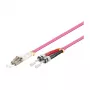 GoodConnections ST daugiamodis OM2 dvigubas optinis pataisos kabelis, 5m, LSZH, oranžinis