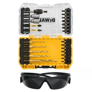 DEWALT DT70735T-QZ 25 dalių EXTREME FLEXTORQ atsuktuvų antgalių rinkinys su magnetiniu antgalių laikikliu, TSTAK dėklas