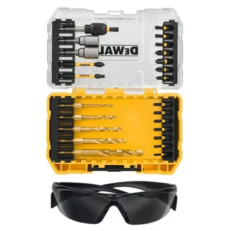 DEWALT DT70735T-QZ 25 dalių EXTREME FLEXTORQ atsuktuvų antgalių rinkinys su magnetiniu antgalių laikikliu, TSTAK dėklas