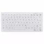 CONTOUR DESIGN Active Key MedicalKey AK-C4110 belaidė klaviatūra, QWERTZ DE, balta, IP68 dezinfekuojama, įkraunama