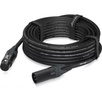 Behringer PMC-1000CM XLR moteriškas į vyrišką XLR mikrofoninis kabelis 10m juodas