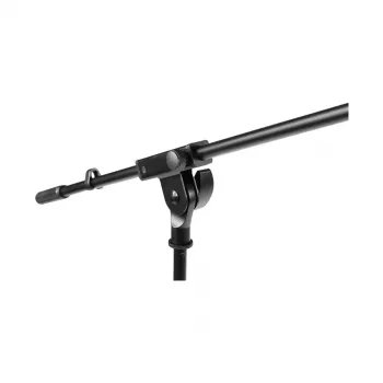 CAYMON CST320/B trikojis mikrofonų stovas su 800 mm strėle, juodas