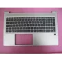 HP ProBook 450/455 G6/G7 viršutinio dangčio rinkinys su prancūziška AZERTY klaviatūra, be išmaniosios kortelės skaitytuvo, Natural Silver