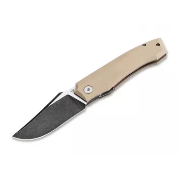 Böker Plus Kazy Nitro-V sulankstomas peilis juodas G10