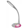 Activejet VENUS RGB pilka LED stalinė lempa su spalvą keičiančiu pagrindu ir USB įkrovimu