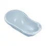 KEEEPER kūdikių vonelė 84cm Wiktoria Pure mėlyna – ergonomiška neslystanti vonelė su vandens išleidimo kamščiu, BPA-free PP, 25L