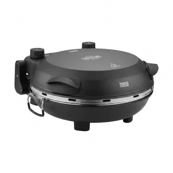 TEESA SUPREME FUN picos orkaitė 1200W, 400°C, dvigubi kaitinimo elementai, juoda