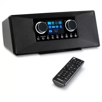 MEDION MD 89289 Stereo interneto radijas DAB+ FM Bluetooth Wi-Fi Spotify Connect juodas