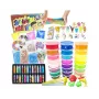 iLike Slime DIY rinkinys XL pilnas komplektas slime gamybai namuose, įvairiaspalvis